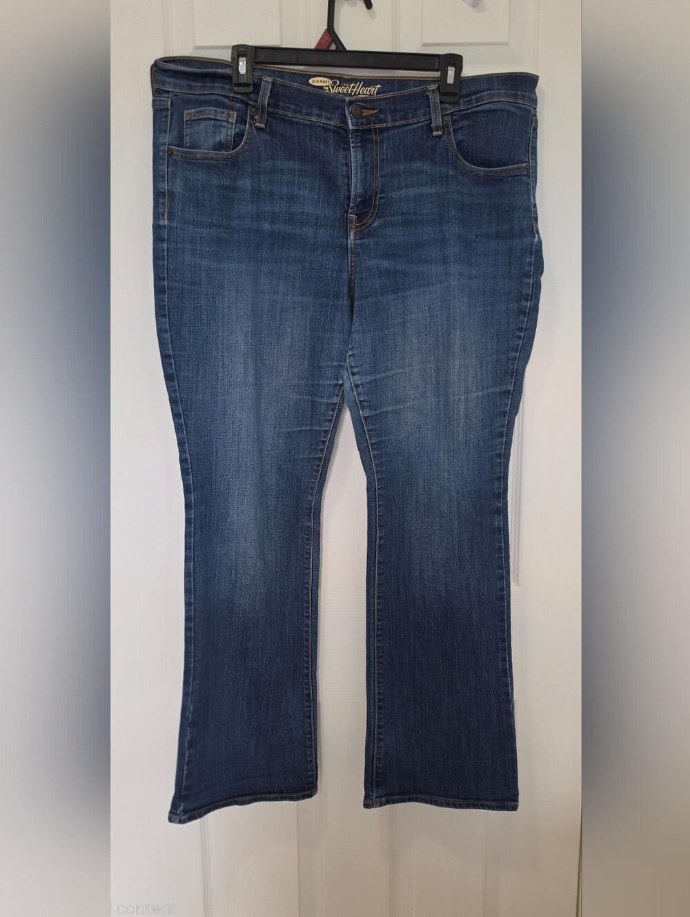 Old Navy Women's Dark Blue Flare Jeans